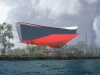 漂浮的紅: HK Pavilion by Arkhenspaces
