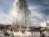 InstrumenTower - visual & musical city-scale interactive instrument by Arkhenspaces