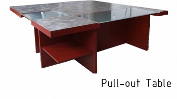 Pull-out table