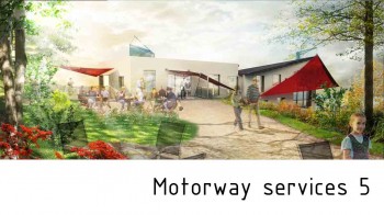 Motorway services station