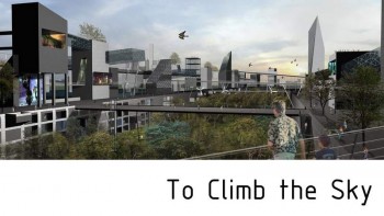 Climbing Copenhaguen Sky (3D Town) Copenhague Danemark par Arkhenspaces