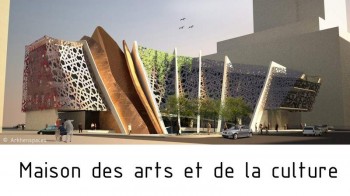 Maisons des arts et de la culture Beyrouth Liban par Arkhenspaces