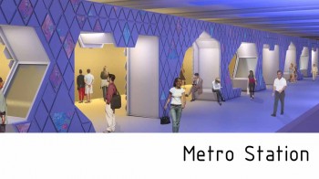 station de métro par Arkhenspaces