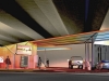 Urban service station by Arkhenspaces