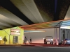 Urban service station by Arkhenspaces