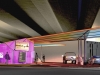 Urban service station by Arkhenspaces