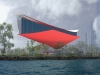 漂浮的紅: HK Pavilion by Arkhenspaces